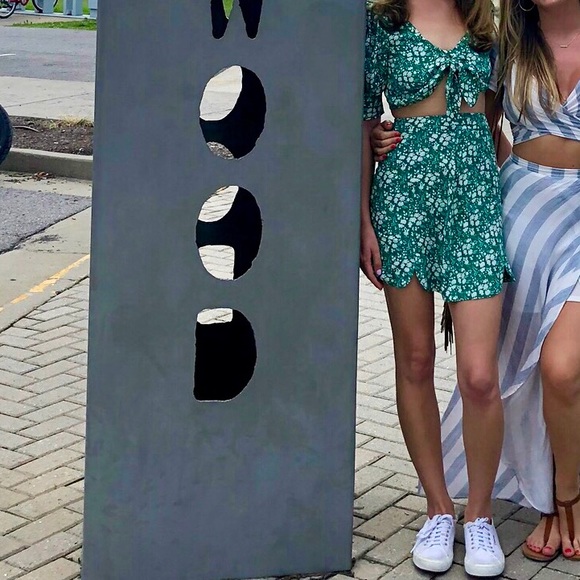 For Love & Lemons Crop Top in Kelly - Picture 4 of 4